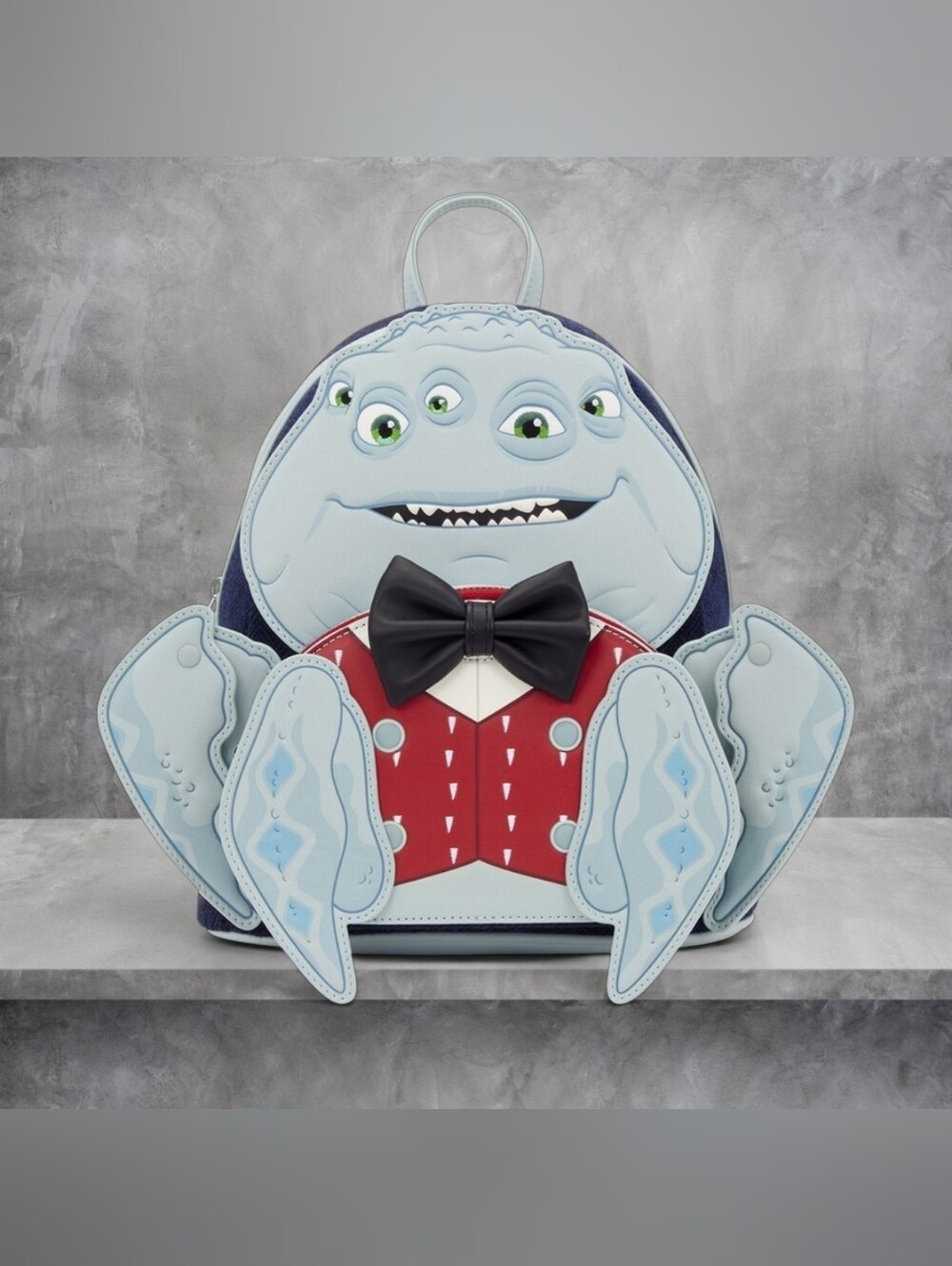 NWT Loungefly Pixar Monsters, Inc. Henry J. Waternoose Cosplay Mini Backpack